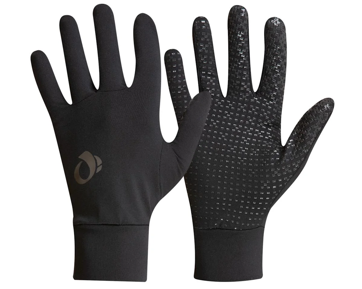 Pearl iZUMi Thermal Lite Long Finger Gloves (Black) (XS)